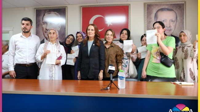 AK Parti Tarsus İlçe Başkanlığında Milletvekili Söylemez ile Yoğun Gündem