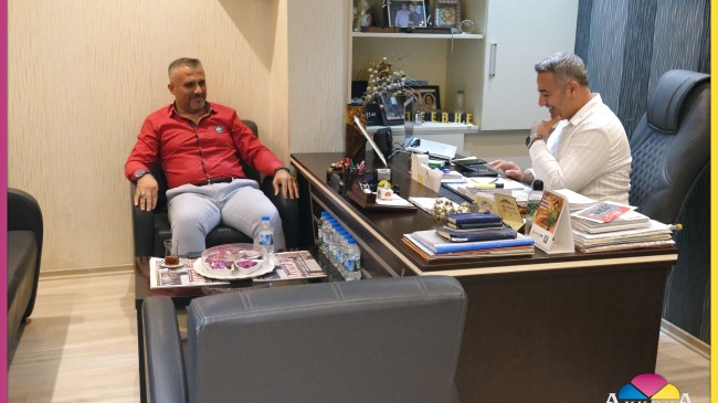 MHP’li Abdullah Kuran’dan Akkoza Medya’ya Ziyaret