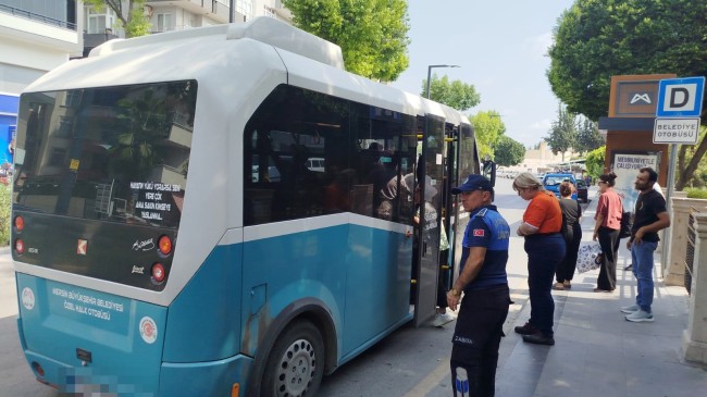 KENT İÇİ TOPLU TAŞIMA ARAÇLARINA YÖNELİK DENETİMLER DEVAM EDİYOR