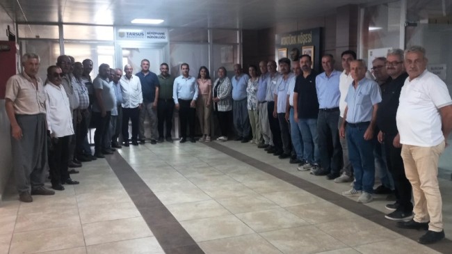 Şerif Durmaz’dan Mersin Tarsus Muhtarlar Derneği’ne Ziyaret