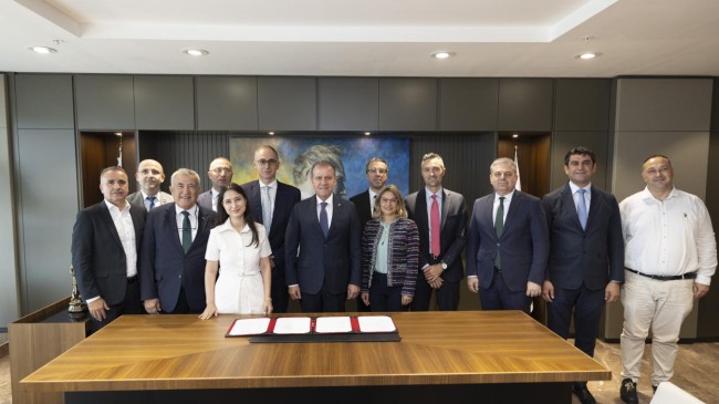 ‘Mersin Atıksu Yönetimi ve Ekolojik Denge Projesi’ Finansmanı İçin İmzalar Atıldı