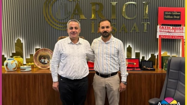 Hasan Selenoğlu’ndan Arıcı İnşaat’a Nezaket Ziyareti