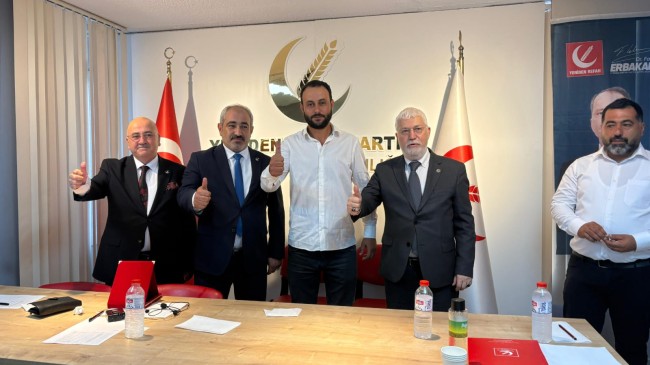 Yeniden Refah Partisi Tarsus Gençlik Kolları Başkanlığına Aykut Aydın Atandı