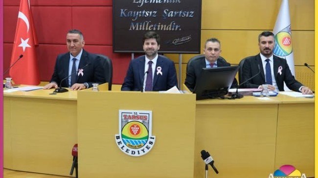 Tarsus Belediyesi 2025 Ekim Ayı Meclis Toplantısı Yapıldı