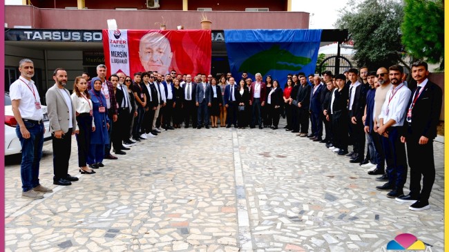 Zafer Partisi Tarsus İlçe Başkanı Mete Can Süren Güven Tazeledi