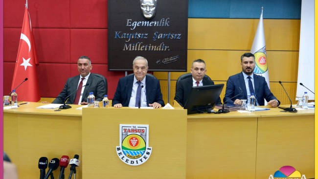 Tarsus Belediyesi Kasım Ayı Meclis Toplantısı Gerçekleşti