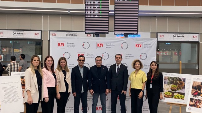 Tarsus TSO Coğrafi İşaretli Lezzetler Sergisi Çukurova Havalimanı’nda Açıldı