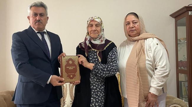 Müftü Akçay’dan Depremzede Aileye Moral Ziyareti