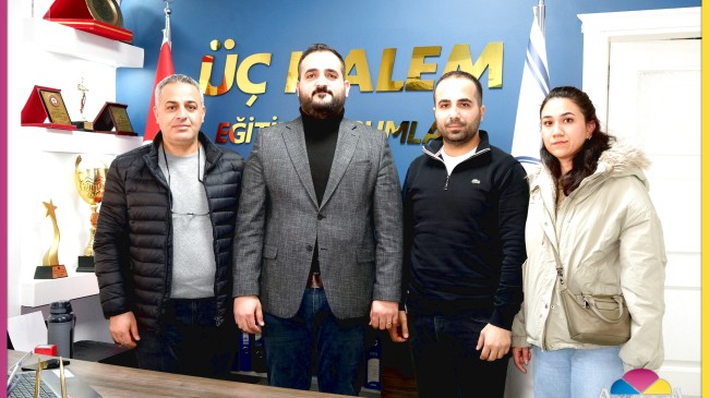 Akkoza Medya’dan Tarsus Üç Kalem Eğitim Kurumlarına Nezaket Ziyareti