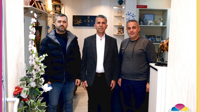 Tarsus Servisçiler Odası Başkan Adayı Karaca’dan Akkoza Medya’ya Ziyaret