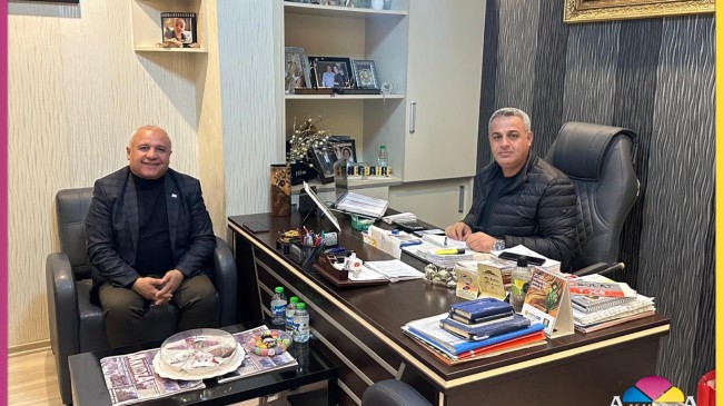Tarsus Fotoğrafçılar Odası Başkanı ve Başkan Adayı Cumali Taş’tan Akkoza Medya’ya Ziyaret