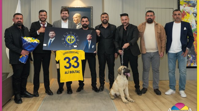 Tarsus İdman Yurdu’ndan Başkan Boltaç’a Ziyaret