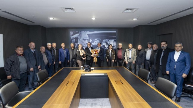 Tarsus Muhtarlar Derneği’nden Başkan Seçer’e Ziyaret