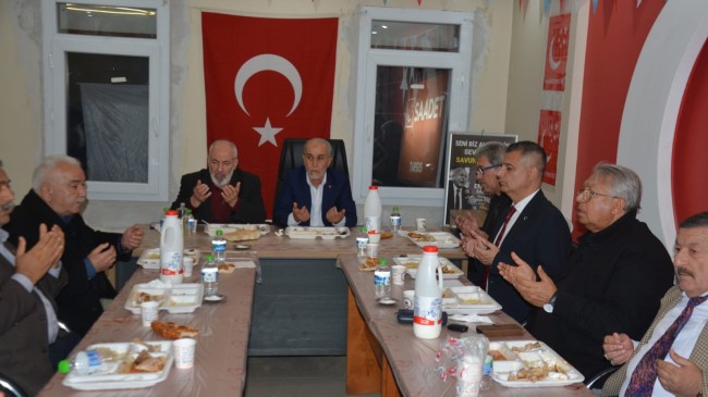 Saadet Partisi Tarsus İlçe Başkanlığı’ndan İftar Programı