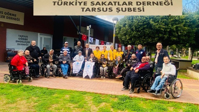 Tarsus Anıt Lions Kulübü’nden TSD Tarsus Şubesi’ne İftar ve 10 Tekerlekli Sandalye Bağışı