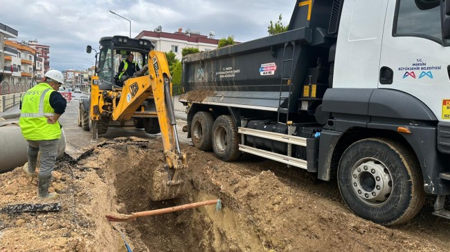 MESKİ Kavaklı’da Yağmur Suyu Hattı Çalışması Başladı