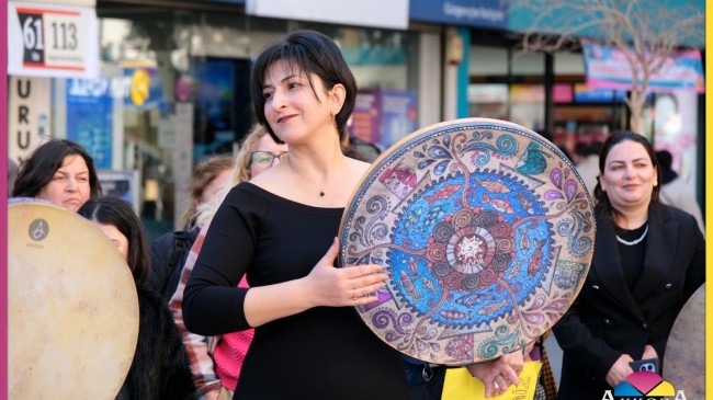 Tarsus Kadın Platformu 8 Mart’ta Sokaktaydı