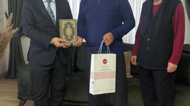 Şehidimiz Cemre Salih Gözen’in Ailesine Müftü Murat Akçay’dan Ziyaret