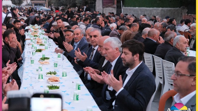 Belediye Başkanlarının Katılımıyla Çermikliler Tarsus’ta İftar Sofrasında Buluştu