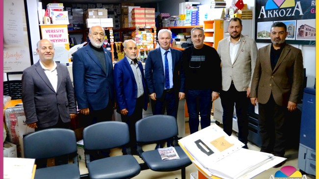 Saadet Partisi Genel Başkan Danışmanı Mustafa Kurdaş ve Heyetinden Akkoza Medya’ya Ziyaret