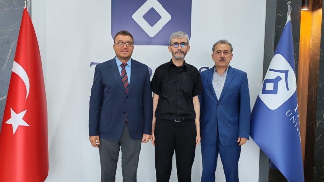 MHP Tarsus ve Türkav’dan Rektör Ali Özen’e Taziye Ziyareti