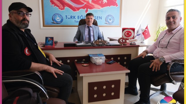 Akkoza’dan Türk Eğitim-Sen’e Nezaket Ziyareti