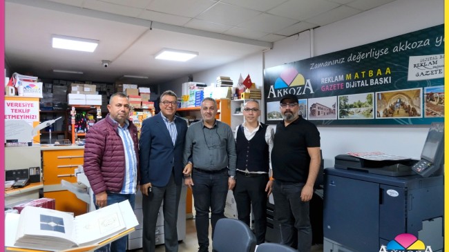 MHP Tarsus Heyetinden Akkoza Medya Grubu’na Ziyaret