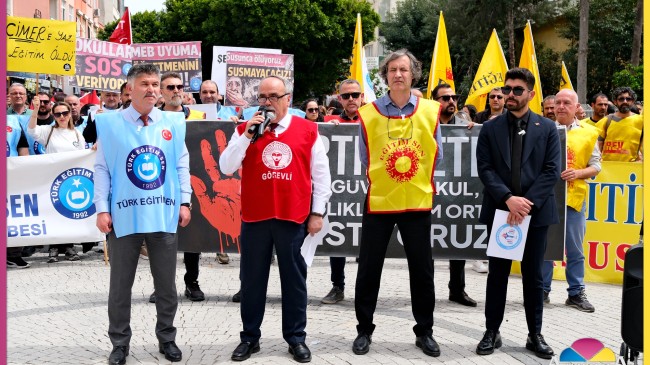 Tarsus’ta Eğitim Sendikalarından Ortak Tepki: “Okullar Güvenli Alan Olmalı”