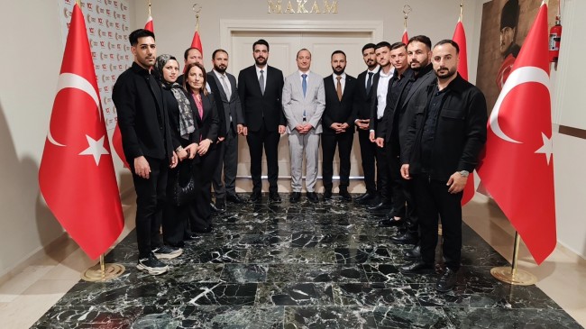 TÜGVA’dan Kaymakam Akyüz’e Ziyaret