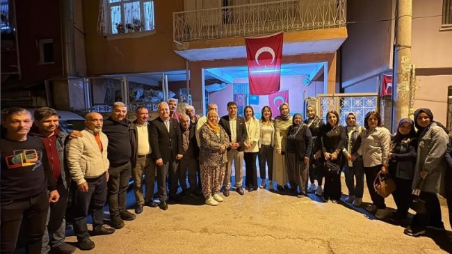 AK Parti Tarsus Teşkilatından Gaziler Mahallesi’ne Ziyaret