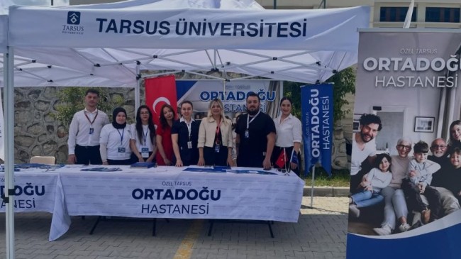Özel Tarsus Ortadoğu Hastanesi Kariyer Günlerinde Öğrencilerle Buluştu