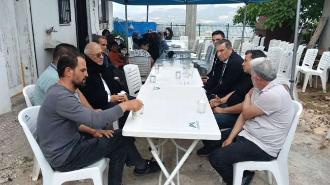 İYİ PARTİ HEYETİ TARSUS’TA TAZİYE ZİYARETLERİNDE BULUNDU