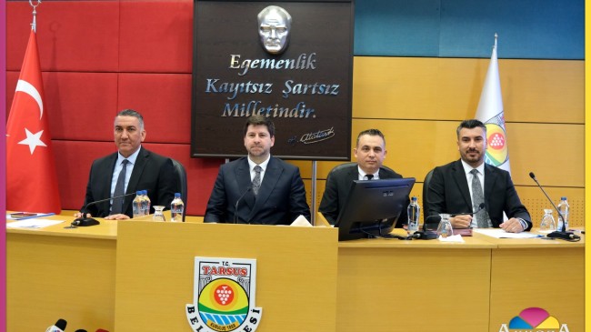 Tarsus Belediyesi Mayıs Ayı Olağan Meclis Toplantısı Yapıldı