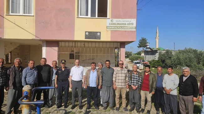 Kaymakam Akyüz Kırsal Mahallelerde Vatandaşlarla Buluştu