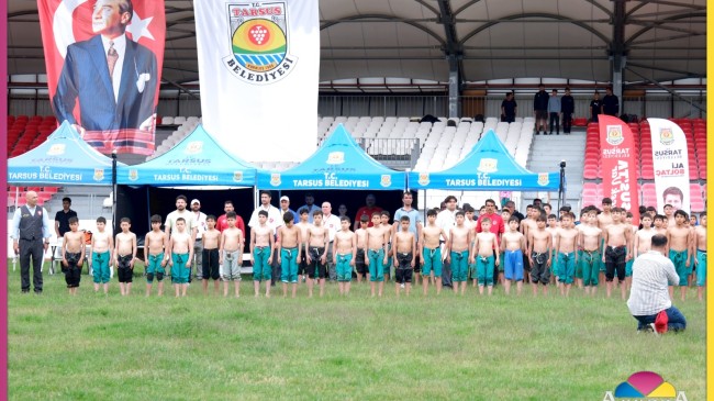 Tarsus Belediyesi Karakucak Güreşleri’ne Ev Sahipliği Yaptı “455 Sporcu Er Meydanına Çıktı”