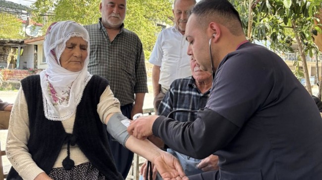 Çamlıyayla Belediyesi’nden Mahallelerde Sağlık Taraması