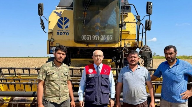 TARSUS’TA BUĞDAY HASAT SEZONU BAŞLADI