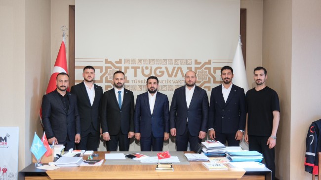 Yusuf Can Arıcı’dan TÜGVA Genel Merkezine Ziyaret