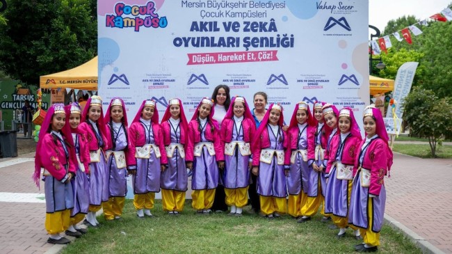 Mersin Büyükşehir Belediyesi Tarsus’ta Akıl ve Zekâ Oyunları Şenliği Düzenledi