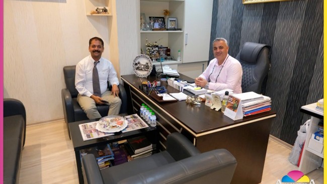 Tarsus Muhtarlar Derneği Başkanı Emrah Kara’dan Akkoza Medya’ya Ziyaret