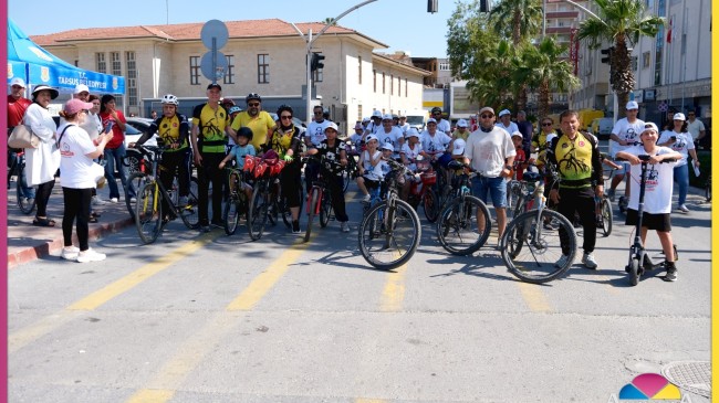 Tarsus’ta Bisiklet Çocuk Şenliği “Çocukların Yüzünü Güldürdü”
