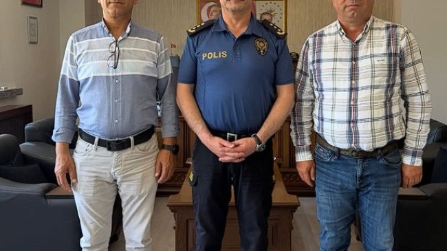 Danyal Avşar’dan Emniyet Müdürü Günçiçek’e Ziyaret