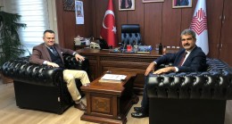 Tarsus Kaymakamı Kadir Sertel OTCU ‘dan , Adana Vakıflar Bölge Müdürüne Ziyaret