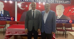 EMŞAV’dan MHP Tarsus İlçe Teşkilatına Ziyaret