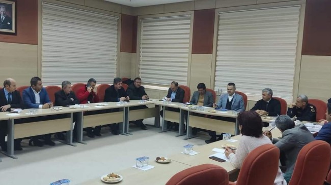 Tarsus İlçe Afet ve Acil Durum Koordinasyon Kurulu Toplandı