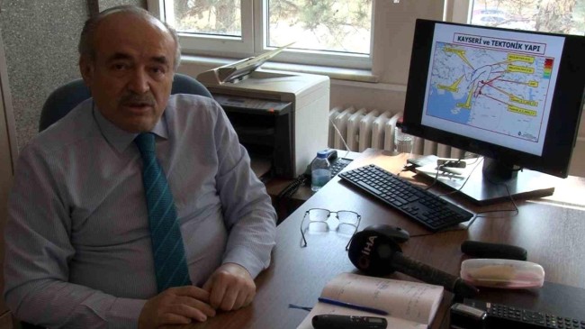 Jeoloji Mühendisi Evsen: “Kayseri’deki küçük ölçekli depremlerden korkmamak gerek”