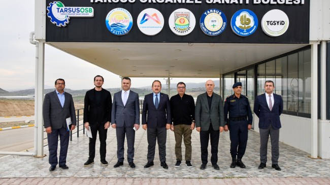 VALİ ALİ HAMZA PEHLİVAN BAŞKANLIĞINDA TARSUS OSB YÖNETİM KURULU TOPLANTISI GERÇEKLEŞTİRİLDİ