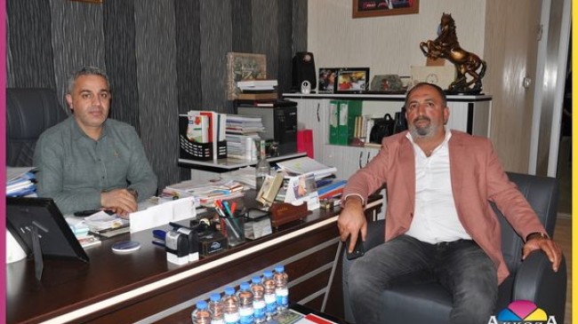 CHP Mersin Milletvekili A. Adayı FİKRİ KABLAN, AKKOZA MEDYAYI ZİYARET ETTİ.
