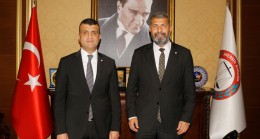 CHP Mersin Milletvekili Aday Adayı Av. Bilgin Yeşilboğaz,Mersin Baro Başkanını Ziyaret Etti