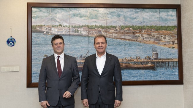 Başkan Seçer, Unhcr Türkiye Temsilcisi Philippe Lerclev ve Beraberindekileri Ağırladı